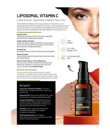 HC Care Vitamin C (ASCORBIC ACID) Serum - Anti-Spot Brightener & Skin Tone Equalizer - 30 Ml. - Buy Online on GoSupps.com