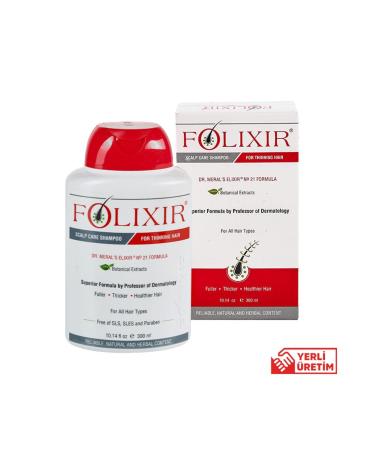 Folixir Anti Hair Loss Shampoo 300 ml - Buy Online on GoSupps.com
