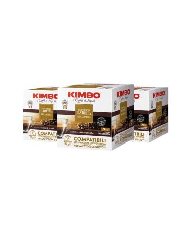Kimbo Armonia Dolce Gusto Compatible Capsule Coffee (Box of 16) (Set of 3)