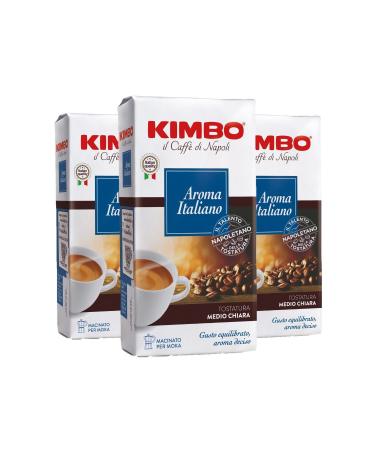 Kimbo Aroma Italiano Filter Coffee (250 Gr) (Set of 3)