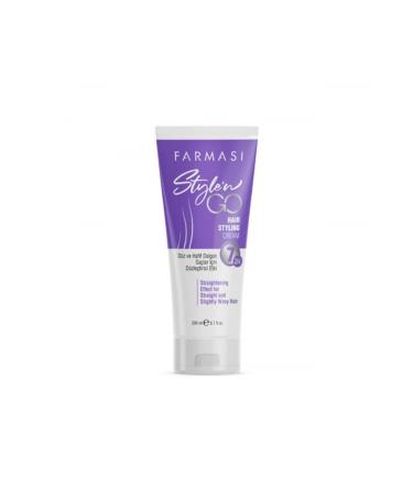 Farmasi Style N Go Hair Care Cream for Straight Hair 200 Ml