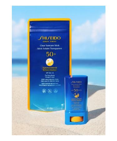 Shiseido Expert Sun Protector Clear Suncare Stick 20 gr Clear Suncare Stick SPF50+ Face Sunscreen