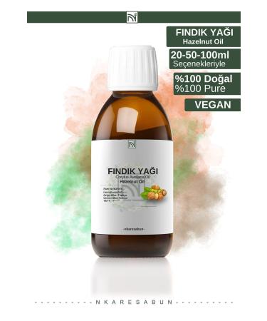 nkare Hazelnut Oil 50 ml 0 Natural Additive and Preservative-free. Hazelnut Oil
