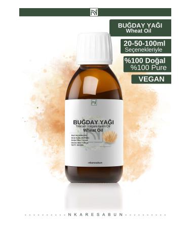 nkare Wheat Oil 100 ml 0 Natural Does not contain Additives and Preservatives. Wheat Oil.