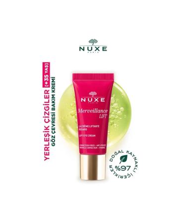 Nuxe Under Eye Puffiness Reducer & Line Smoothing Lifting Effect Super Eye Cream 15ml
