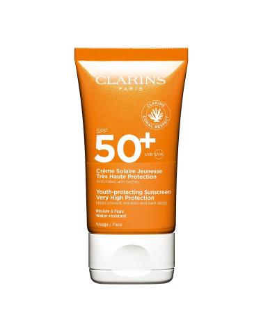 Clarins Anti-Wrinkle and Dark Spot SPF50+ Face Sun Cream 50ml - Buy Online on GoSupps.com