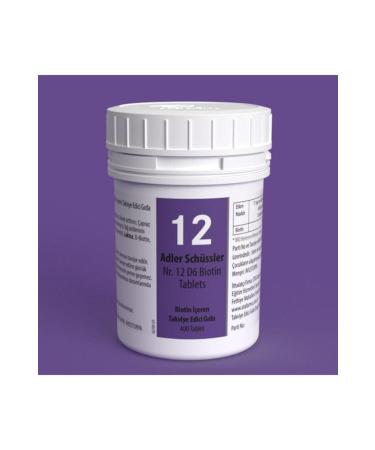 Adler Pharma Sch ssler No.12 - D6 Biotin Tablet