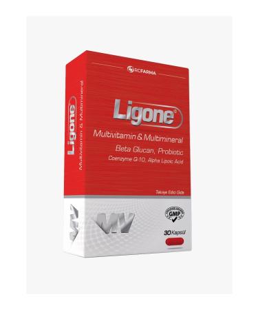Rcfarma Ligone Beta-glucan Probiotic Multivitamin 30 Capsules