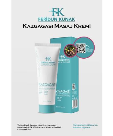 Feridun Kunak Goose Beak Natural and Effective Pain Massage Cream 100 ml - Buy Online on GoSupps.com