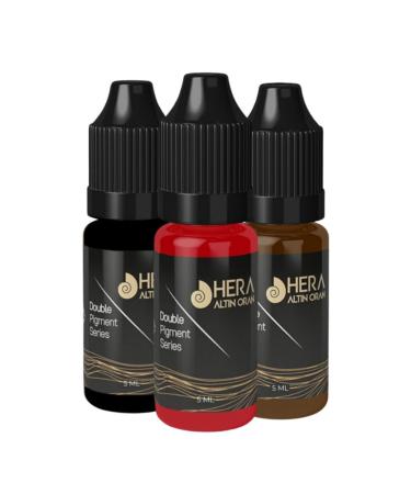 Hera Golden Ratio 3x5ml Permanent Makeup Dye (Eyebrow - Lip - Eyeliner)