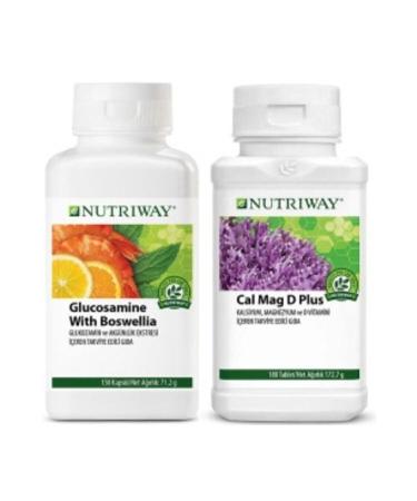 Nutriway Strong Joints Set - Glucosamine And Calcium Magnesium D Plus Amway