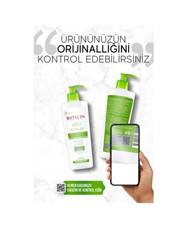 Bioxcin Acnium Sebum Balancing Face Wash Gel 2 x 500 ML - Buy Online on GoSupps.com