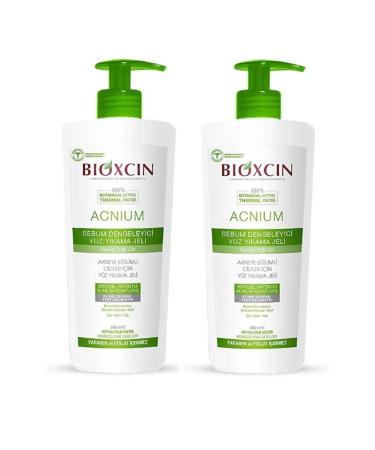 Bioxcin Acnium Sebum Balancing Face Wash Gel 2 x 500 ML