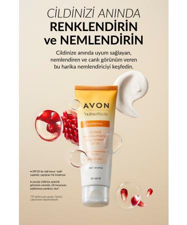 Avon Nutra Effects Tinted Lively Look Moisturizer SPF20 - Buy Online on GoSupps.com