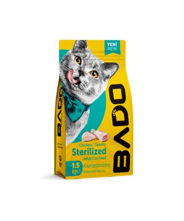 Bado Sterilized Adult Cat Chicken Food 1500 gr