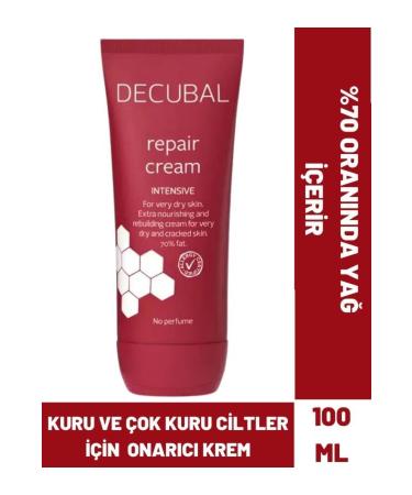 Decubal Extra Nourishing Repair Cream for Very Dry and Damaged Skin 100 ml - Buy Online on GoSupps.com