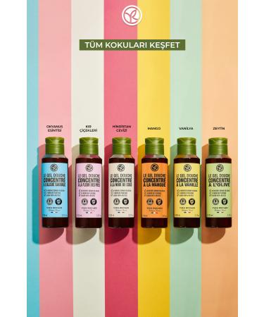 Yves Rocher Concentrated Shower Gel - Refreshing Olive & Citrus - 100ml - Buy Online on GoSupps.com