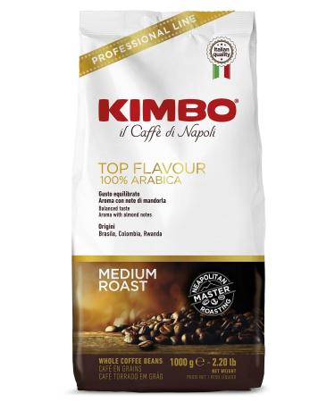 Kimbo Top Flavor 0 Arabica Coffee Beans (1000 Gr)