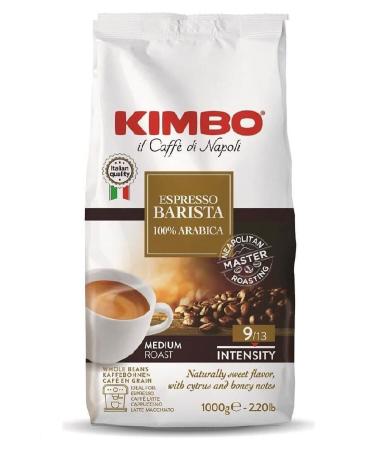 Kimbo Espresso Barista 0 Arabica Bean Coffee (1000 GR)
