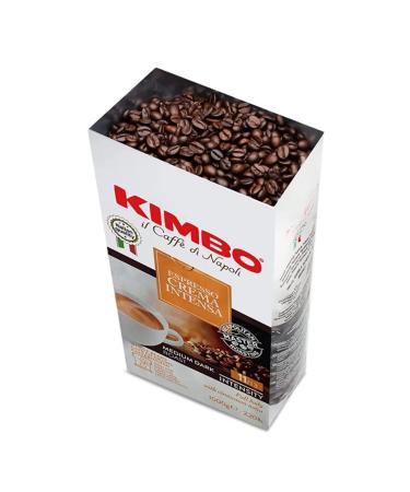Kimbo Espresso Crema Intensa Coffee Beans (1000 Gr) - Buy Online on GoSupps.com
