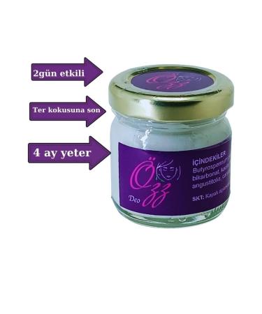 Ozz Natural Cream Deodorant 40 ml Sweat Odor Prevention