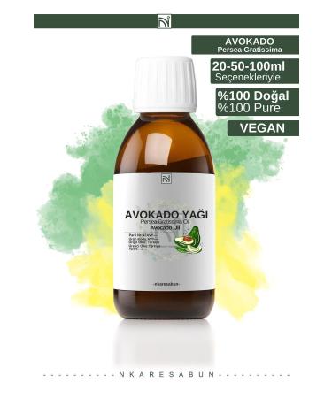 nkare Avocado Oil 0 Pure Natural Cold Pressed Oil 100 Ml