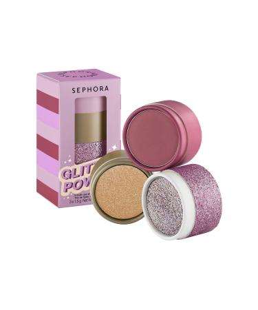 SEPHORA COLLECTION Glitter Power - Multi-Purpose Eyeshadow Set Purple power (3 x 1.5 g)