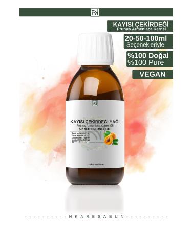 nkare Apricot Kernel Oil 0 Pure Natural Cold Pressed Oil 50 Ml