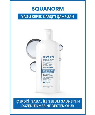 Ducray SQUANORM Oily Dandruff Shampoo Oily anti-dandruff shampoo 200 ML