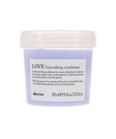Davines Love Smoothing Straightening Conditioner Wavy Curly Hair Conditioner 250ml-GEM2256/////////