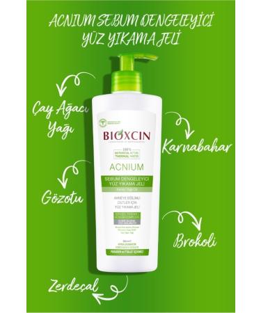 Bioxcin Acnium Sebum Balancing Face Wash Gel 2 x 500 ML - Buy Online on GoSupps.com