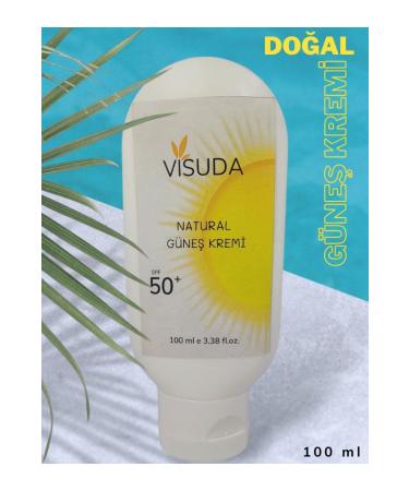 Visuda Cosmetics Visuda Sunscreen Spf 50+ High Protection 100ml Natural Sunscreen