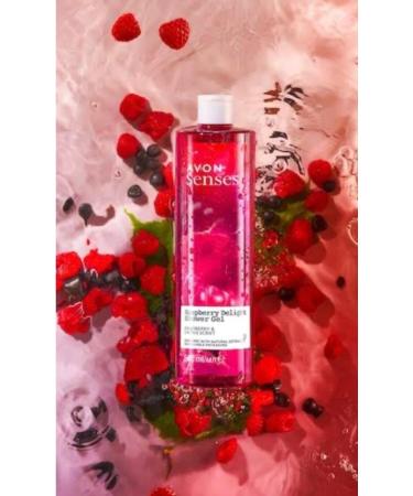 Avon Senses Sweat & Joyful Freesia and Pomegranate Scented Cream Shower Gel 500 Ml.