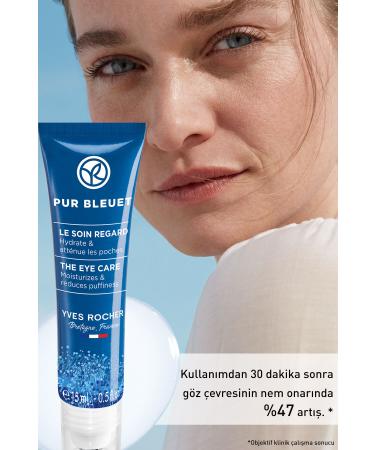 Yves Rocher Pur Bleuet Eye Serum for All Skin Types - 15 ml - Buy Online on GoSupps.com