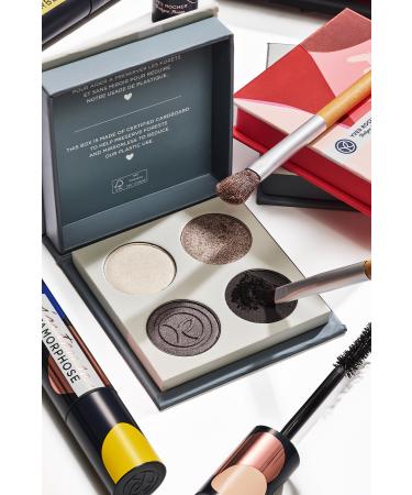 Yves Rocher 4-Pack Eyeshadow Palette - Granite Black-5.9 G - Buy Online on GoSupps.com