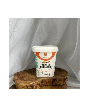 IDM New Date Velvety Vanilla Cinnamon and Oil Based Body Peeling 400 ml