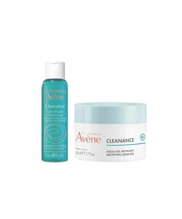 Avene Cleanance Mattifying Cream 50 ml - Cleansing Gel Gift