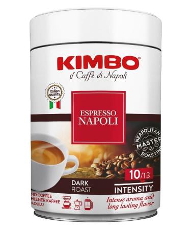 Kimbo Espresso Napoli Filter Coffee Tin Box (250 GR)