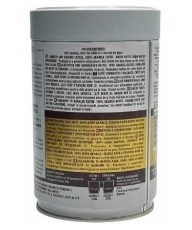 Kimbo Aroma Gold 100% Arabica Filter Coffee Tin Box (250 Gr) - Buy Online on GoSupps.com