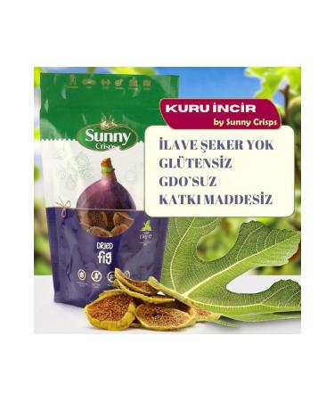 SC SUNNY CRISPS DRIED FIG - DRIED FIG FOR SNACKS - 150 GR - SC SUNNY CRISPS - Buy Online on GoSupps.com