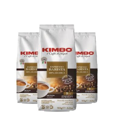 Kimbo Espresso Barista 0 Arabica Filter Coffee (180 Gr) (Set of 3)