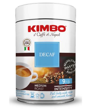 Kimbo Decaffeinato Filter Coffee Tin Box (250 Gr) (Set of 3) - Buy Online on GoSupps.com
