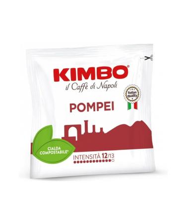 Kimbo Cialde Pompei Flat Pod Compatible Capsule Coffee (Box of 100) - Buy Online on GoSupps.com
