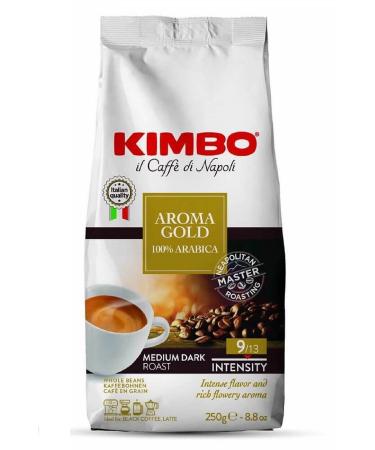 Kimbo Espresso Napoli + Aroma Gold + Intenso Coffee Beans (250 gr) (Set of 3) - Buy Online on GoSupps.com
