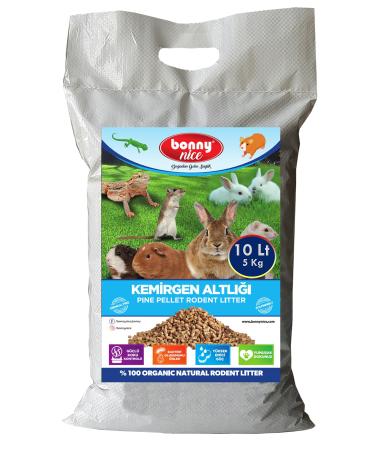 Bonny Nice Pine Pellet Rodent Bedding 5 Kg 9 L