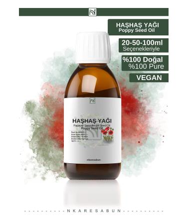 nkare Poppy Oil 100 ml 0 Natural Does not contain Additives and Preservatives. Poppy Oil