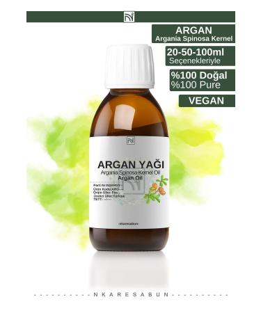 nkare Argan Oil 0 Pure Natural Cold Pressed Oil 20 ml