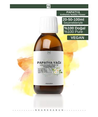 nkare Chamomile Oil 0 Pure Natural Cold Pressed Oil 50 Ml