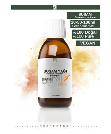 nkare Sesame Oil 0 Pure Natural Cold Pressed Oil 100 ml