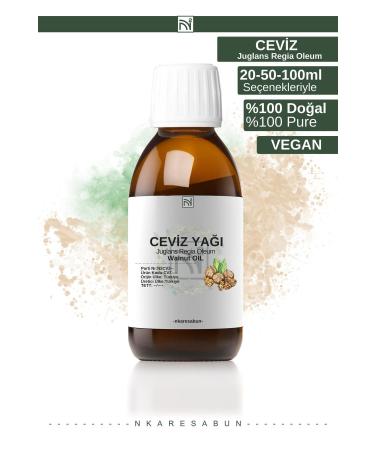 nkare Walnut Oil 0 Pure Natural Cold Pressed Oil 100 Ml